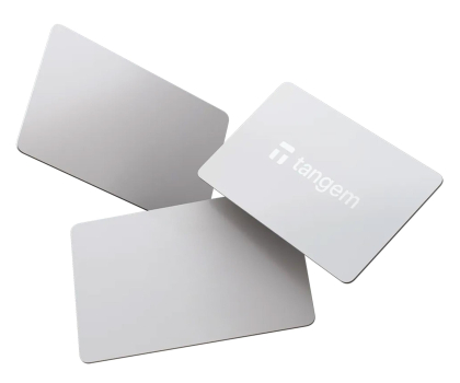 Nośnik pamięci Tangem Wallet - 3 karty białe